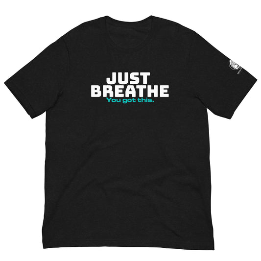 Just Breathe Unisex t-shirt